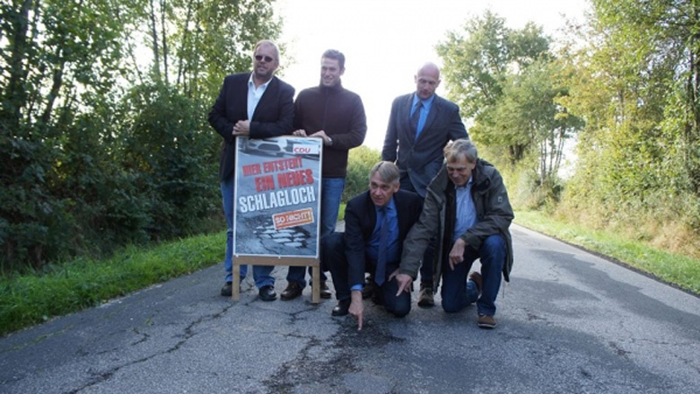 Landesstraßen in der Region Hanerau-Hademarschen